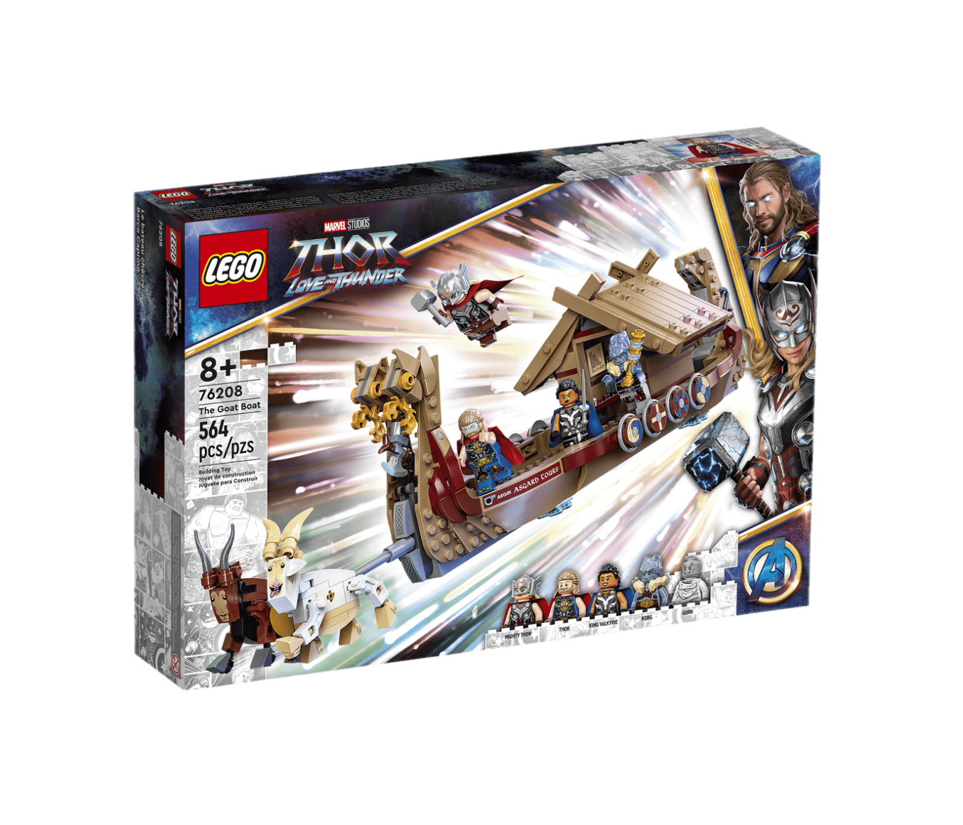 Lego Marvel 76208 Barco Caprino