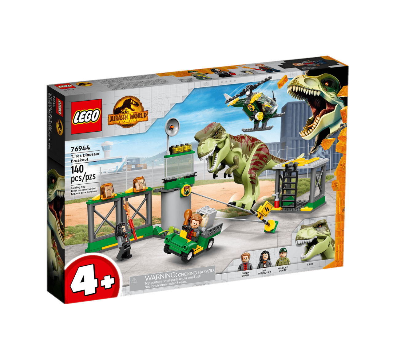 Lego Jurassic World 76944 Fuga del Dinosaurio T. rex